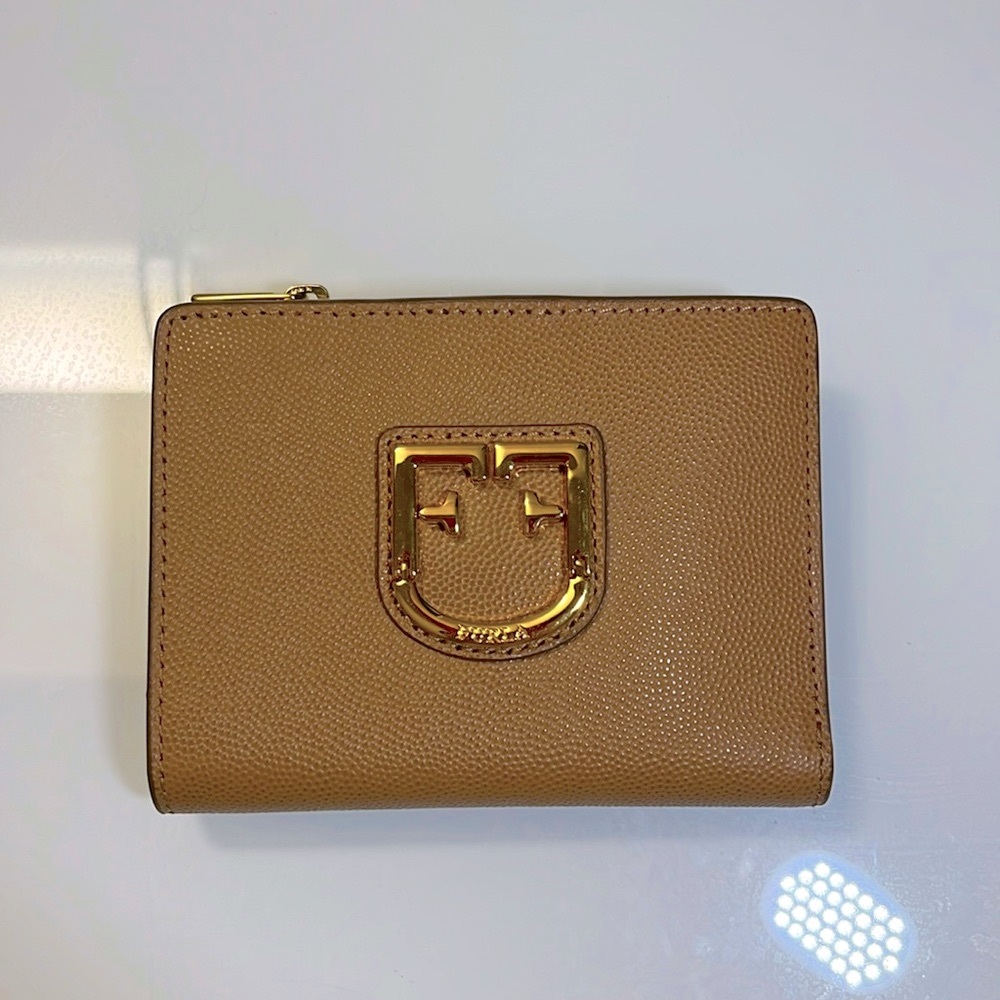 Furla Belvedere S Bi-fold Wallet Caramel 1023252